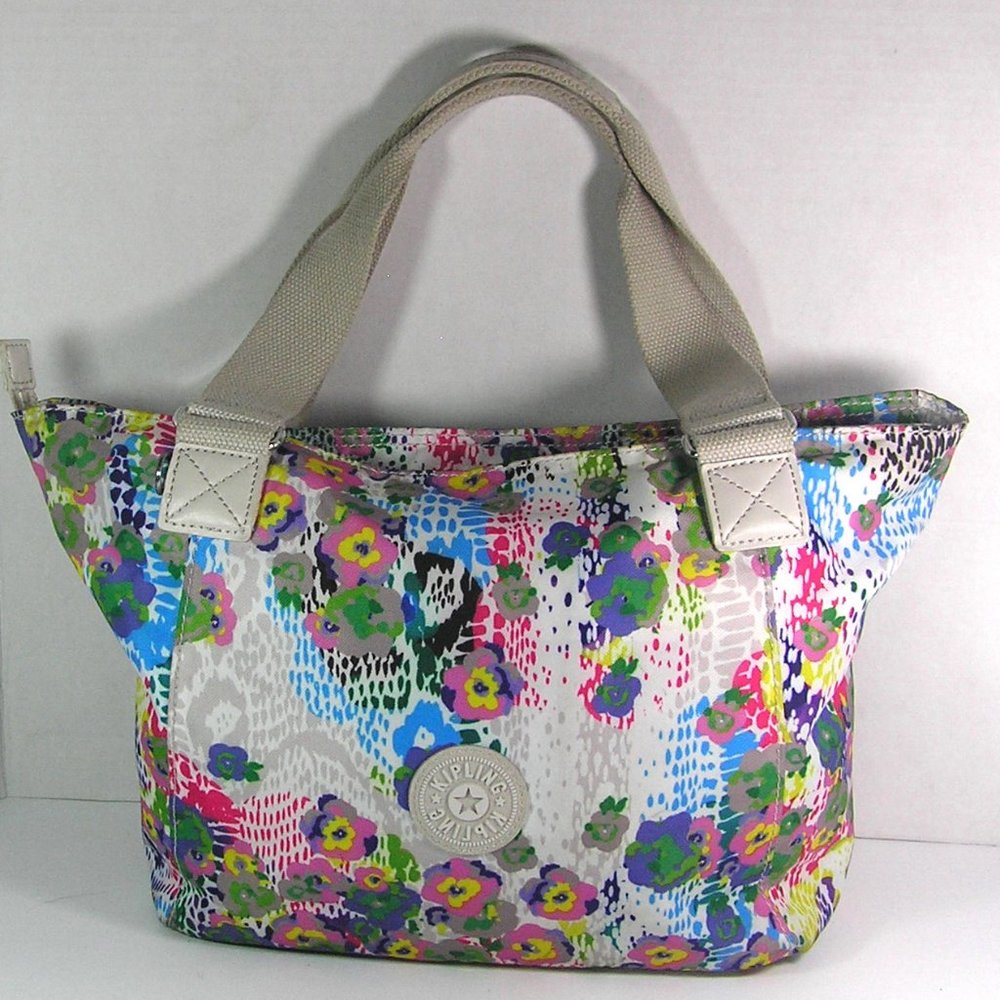 Kipling Bag Floral Print Tote
